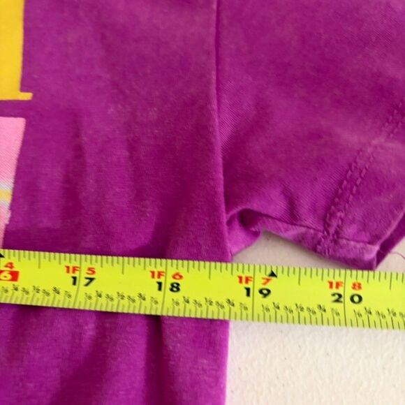 Nirvana T-Shirt Women's XXS Purple Graphic Tee Crew Neck Shirt Top Casual - Picture 7 of 7